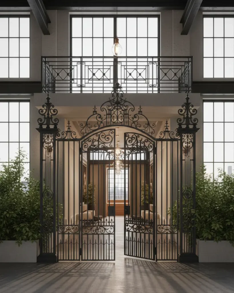 Ferforje Bahçe Kapısı Modelleri