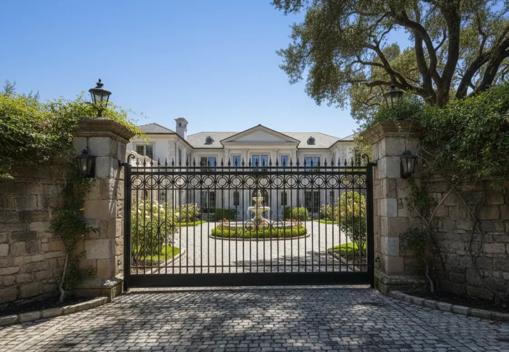 Ferforje Bahçe Kapısı Modelleri