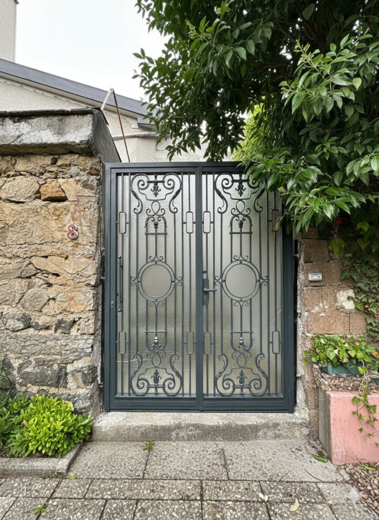 Ferforje Bahçe Kapısı Modelleri