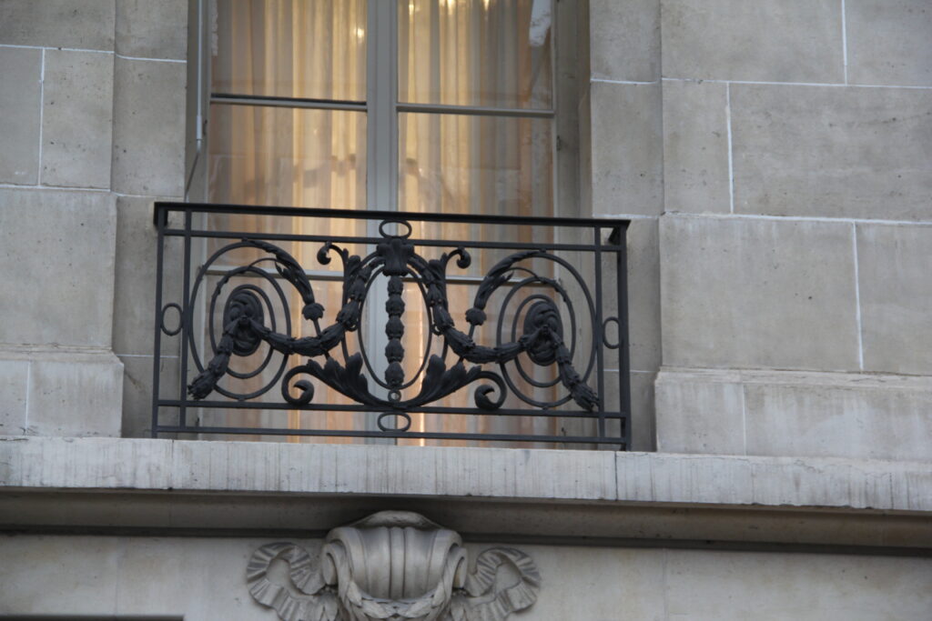 Ferforje Fransız Balkon Korkuluğu