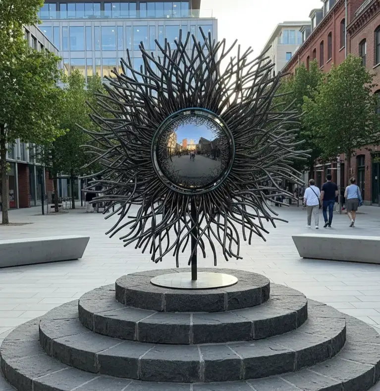 savfer metal heykel ve objeler