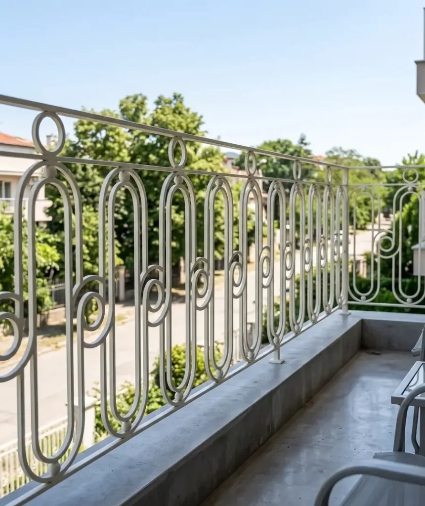 ferforje balkon korkuluğu modern tarz 2026 trend modeli