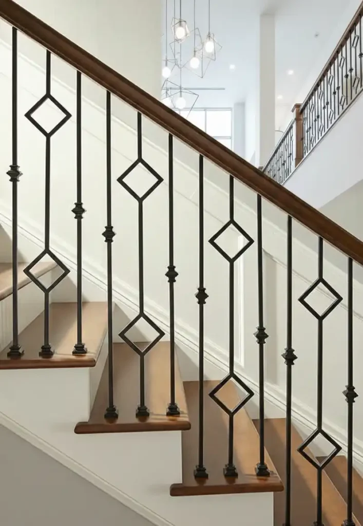 ferforje merdiven korkuluğu (2)